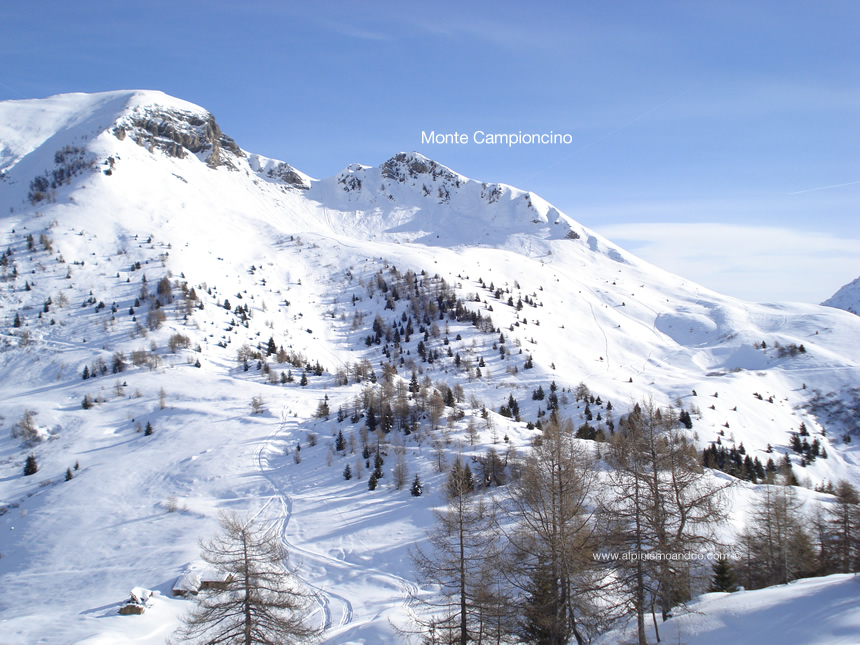 Vista del Campioncino dal Monte Gardena