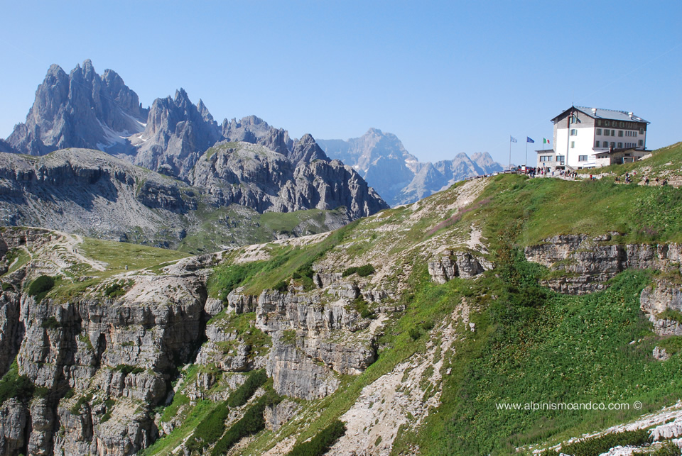 Rifugio Auronzo alle Tre Cime di Lavaredo