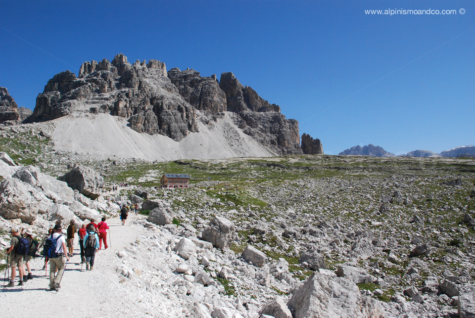 Verso il rifugio Lavaredo